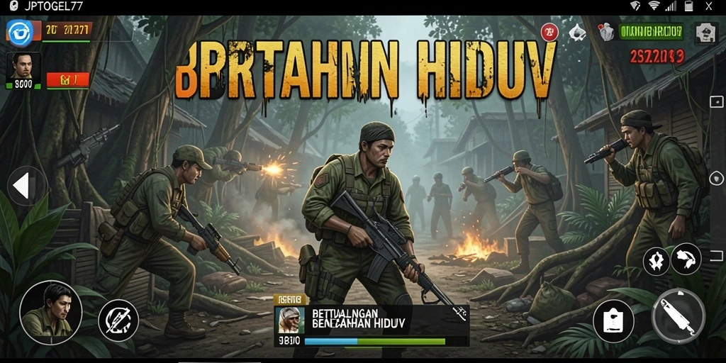Antarmuka menarik <strong>JPTOGEL77</strong> saat bertahan hidup di alam liar.