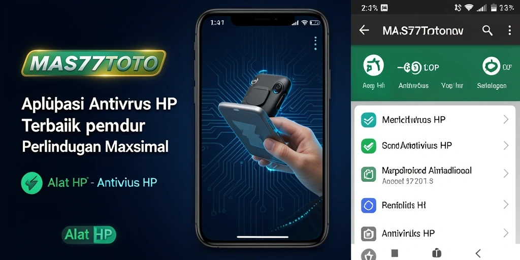 Antarmuka pengguna MAS77TOTO yang sederhana dan intuitif untuk Antivirus HP.